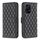 Per Honor 200 Lite Diamond Lattice Portafoglio Flip Custodia in pelle per telefono (Nero) Per Honor 200 Lite Diamond Lattice Portafoglio Flip Custodia in pelle per telefono (Nero)