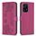 Custodia per telefono in pelle goffrata a quattro foglie per Honor 200 Lite (rosa rossa) Custodia per telefono in pelle goffrata a quattro foglie per Honor 200 Lite (rosa rossa)