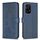 Custodia per telefono in pelle goffrata a quattro foglie per Honor 200 Lite (blu) Custodia per telefono in pelle goffrata a quattro foglie per Honor 200 Lite (blu)