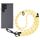 Cordino a tracolla in nylon con catena anti-smarrimento per telefono regolabile da 8 mm, lunghezza regolabile: circa 75-135 cm (giallo rosa) Cordino a tracolla in nylon con catena anti-smarrimento per telefono regolabile da 8 mm, lunghezza regolabile: circa 75-135 cm (giallo rosa)