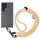 Cordino a tracolla in nylon con catena anti-smarrimento per telefono regolabile in tinta unita da 10 mm, lunghezza regolabile: circa 75-135 cm(Kaki) Cordino a tracolla in nylon con catena anti-smarrimento per telefono regolabile in tinta unita da 10 mm, lunghezza regolabile: circa 75-135 cm(Kaki)