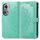 Per OPPO Reno11 Custodia per cellulare in pelle con motivo floreale mandala UE (verde) Per OPPO Reno11 Custodia per cellulare in pelle con motivo floreale mandala UE (verde)