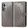 Per OPPO Reno11 Custodia per cellulare in pelle con motivo floreale mandala UE (grigio) Per OPPO Reno11 Custodia per cellulare in pelle con motivo floreale mandala UE (grigio)
