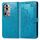 Per OPPO Reno11 Pro Custodia per telefono in pelle con motivo floreale mandala EU in rilievo (blu) Per OPPO Reno11 Pro Custodia per telefono in pelle con motivo floreale mandala EU in rilievo (blu)