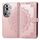 Per OPPO Reno11 Pro Custodia per cellulare in pelle con motivo floreale mandala EU (oro rosa) Per OPPO Reno11 Pro Custodia per cellulare in pelle con motivo floreale mandala EU (oro rosa)