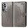 Per OPPO Reno11 Pro Custodia per cellulare in pelle con motivo floreale mandala UE (grigio) Per OPPO Reno11 Pro Custodia per cellulare in pelle con motivo floreale mandala UE (grigio)