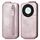 Custodia per telefono in pelle con chiusura verticale a portafoglio con cerniera per Honor X40 5G (rosa) Custodia per telefono in pelle con chiusura verticale a portafoglio con cerniera per Honor X40 5G (rosa)