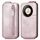 Custodia per cellulare in pelle con chiusura verticale a portafoglio con cerniera per Honor X9b (rosa) Custodia per cellulare in pelle con chiusura verticale a portafoglio con cerniera per Honor X9b (rosa)