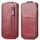 Custodia per cellulare in pelle con chiusura verticale a portafoglio con cerniera per Honor X50i 5G (rossa) Custodia per cellulare in pelle con chiusura verticale a portafoglio con cerniera per Honor X50i 5G (rossa)
