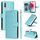 Custodia per cellulare in pelle con reticolo diamantato per vivo Y3 / Y17 (verde menta) Custodia per cellulare in pelle con reticolo diamantato per vivo Y3 / Y17 (verde menta)