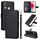 Custodia per cellulare in pelle con reticolo diamantato per vivo Y3 / Y17 (nera) Custodia per cellulare in pelle con reticolo diamantato per vivo Y3 / Y17 (nera)