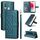 Custodia per cellulare in pelle con reticolo diamantato per vivo Y3 / Y17 (verde) Custodia per cellulare in pelle con reticolo diamantato per vivo Y3 / Y17 (verde)