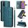 Custodia per cellulare in pelle con reticolo diamantato per vivo Y20 / Y20i (verde) Custodia per cellulare in pelle con reticolo diamantato per vivo Y20 / Y20i (verde)