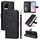 Custodia per cellulare in pelle con reticolo di diamanti per vivo Y21 / Y33s (nera) Custodia per cellulare in pelle con reticolo di diamanti per vivo Y21 / Y33s (nera)