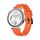Per Huawei Watch GT 4 Cinturino in silicone con fibbia nera struttura da 18 mm (arancione) Per Huawei Watch GT 4 Cinturino in silicone con fibbia nera struttura da 18 mm (arancione)