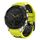 Per cinturino in silicone bicolore Garmin Fenix 7X 26mm con tre file di fori (verde lime nero) Per cinturino in silicone bicolore Garmin Fenix 7X 26mm con tre file di fori (verde lime nero)
