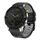 Per cinturino in silicone bicolore Garmin Fenix 7 da 22 mm con tre file di fori (nero grigio) Per cinturino in silicone bicolore Garmin Fenix 7 da 22 mm con tre file di fori (nero grigio)