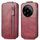 Custodia per telefono in pelle con chiusura verticale a portafoglio Ultra Zipper per Xiaomi 14 (rossa) Custodia per telefono in pelle con chiusura verticale a portafoglio Ultra Zipper per Xiaomi 14 (rossa)