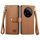 Per Xiaomi 14 Ultra Love Custodia in pelle con cordino con cerniera (marrone) Per Xiaomi 14 Ultra Love Custodia in pelle con cordino con cerniera (marrone)