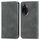 Per Honor 100 Pro Custodia per telefono in pelle con vibrazione magnetica retrò Skin Feel (grigio) Per Honor 100 Pro Custodia per telefono in pelle con vibrazione magnetica retrò Skin Feel (grigio)