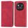 Custodia per telefono in pelle con vibrazione magnetica retro Skin Feel per Honor Magic6 (rossa) Custodia per telefono in pelle con vibrazione magnetica retro Skin Feel per Honor Magic6 (rossa)