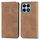 Per Honor X8b Custodia per telefono in pelle con vibrazione magnetica retrò Skin Feel (marrone) Per Honor X8b Custodia per telefono in pelle con vibrazione magnetica retrò Skin Feel (marrone)