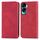 Per Honor X50i Custodia per telefono in pelle con vibrazione magnetica retrò Skin Feel (rossa) Per Honor X50i Custodia per telefono in pelle con vibrazione magnetica retrò Skin Feel (rossa)