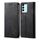 Custodia per cellulare in pelle flip con texture denim IDN per vivo T3 / Y200E / Y100 (nera) Custodia per cellulare in pelle flip con texture denim IDN per vivo T3 / Y200E / Y100 (nera)