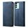 Custodia per telefono in pelle flip con texture denim IDN per vivo T3 / Y200E / Y100 (blu) Custodia per telefono in pelle flip con texture denim IDN per vivo T3 / Y200E / Y100 (blu)