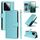 Custodia per cellulare Flip in pelle con reticolo di diamanti Xiaomi 14 5G (verde menta) Custodia per cellulare Flip in pelle con reticolo di diamanti Xiaomi 14 5G (verde menta)