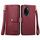 Per Honor 100 Pro 5G Love Custodia in pelle con cordino con cerniera (rossa) Per Honor 100 Pro 5G Love Custodia in pelle con cordino con cerniera (rossa)