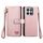 Custodia per telefono in pelle con cordino e cerniera per Honor X8B Love (rosa) Custodia per telefono in pelle con cordino e cerniera per Honor X8B Love (rosa)