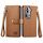 Per OPPO Reno11 Pro 5G Global Love Custodia in pelle con cordino e cerniera (marrone) Per OPPO Reno11 Pro 5G Global Love Custodia in pelle con cordino e cerniera (marrone)