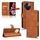 Per vivo V30E 5G Skin Feel custodia magnetica in pelle con vibrazione (marrone) Per vivo V30E 5G Skin Feel custodia magnetica in pelle con vibrazione (marrone)