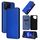 Per ASUS ROG Phone 8 Custodia per cellulare in pelle con texture in fibra di carbonio (blu) Per ASUS ROG Phone 8 Custodia per cellulare in pelle con texture in fibra di carbonio (blu)
