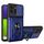 Per Honor X8b Custodia scorrevole Camshield TPU + PC con slot per schede (blu)
