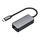 Adattatore Ethernet per scheda di rete RJ45 da tipo C a 2500 Mbps (grigio) Adattatore Ethernet per scheda di rete RJ45 da tipo C a 2500 Mbps (grigio)