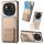Per Honor Magic6 Pro Custodia per telefono con supporto pieghevole in fibra di carbonio (cachi) Per Honor Magic6 Pro Custodia per telefono con supporto pieghevole in fibra di carbonio (cachi)