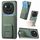 Per Honor Magic6 Pro Custodia per telefono con supporto pieghevole in fibra di carbonio (verde) Per Honor Magic6 Pro Custodia per telefono con supporto pieghevole in fibra di carbonio (verde)