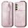 Custodia per cellulare in pelle con chiusura verticale a portafoglio con cerniera per Samsung Galaxy S24+ 5G (rosa) Custodia per cellulare in pelle con chiusura verticale a portafoglio con cerniera per Samsung Galaxy S24+ 5G (rosa)
