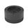 Base per lavatrice, piedini fissi ammortizzanti rialzati antiscivolo, colore: nero 3,5 cm