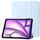Per iPad Air 13 2024 Custodia tablet in pelle tripla acrilica trasparente (blu ghiaccio) Per iPad Air 13 2024 Custodia tablet in pelle tripla acrilica trasparente (blu ghiaccio)