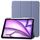 Custodia per tablet in pelle tripla in acrilico trasparente per iPad Air 13 2024 (viola lavanda) Custodia per tablet in pelle tripla in acrilico trasparente per iPad Air 13 2024 (viola lavanda)