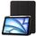Per iPad Pro 11 2024 Custodia tablet in pelle tripla acrilica trasparente (nera) Per iPad Pro 11 2024 Custodia tablet in pelle tripla acrilica trasparente (nera)