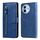 Custodia per telefono in pelle con cerniera con texture di vitello globale per vivo Y38 5G / T3x 5G (blu) Custodia per telefono in pelle con cerniera con texture di vitello globale per vivo Y38 5G / T3x 5G (blu)