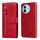Custodia per telefono in pelle con cerniera con texture di vitello globale per vivo Y38 5G / T3x 5G (rosso) Custodia per telefono in pelle con cerniera con texture di vitello globale per vivo Y38 5G / T3x 5G (rosso)