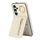 Per Samsung Galaxy S24+ 5G Custodia per telefono con slot per scheda RFID retrò con anello e cerniera (Beige) Per Samsung Galaxy S24+ 5G Custodia per telefono con slot per scheda RFID retrò con anello e cerniera (Beige)