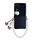 Per OPPO Find N3 Flip Leather Texture 3D Rose Side Buckle Custodia per telefono antiurto a copertura totale con braccialetto di perle (Nero) Per OPPO Find N3 Flip Leather Texture 3D Rose Side Buckle Custodia per telefono antiurto a copertura totale con braccialetto di perle (Nero)