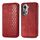 Per OPPO Reno11 5G EU Custodia per cellulare in pelle magnetica pressata con griglia cubica (rossa) Per OPPO Reno11 5G EU Custodia per cellulare in pelle magnetica pressata con griglia cubica (rossa)