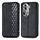 Per OPPO Reno11 Pro 5G Custodia per telefono in pelle magnetica pressata con griglia cubica EU (nera) Per OPPO Reno11 Pro 5G Custodia per telefono in pelle magnetica pressata con griglia cubica EU (nera)